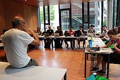 Prof Henrique Pereira led this year's summer school (photo: Stefan Bernhardt/iDiv).